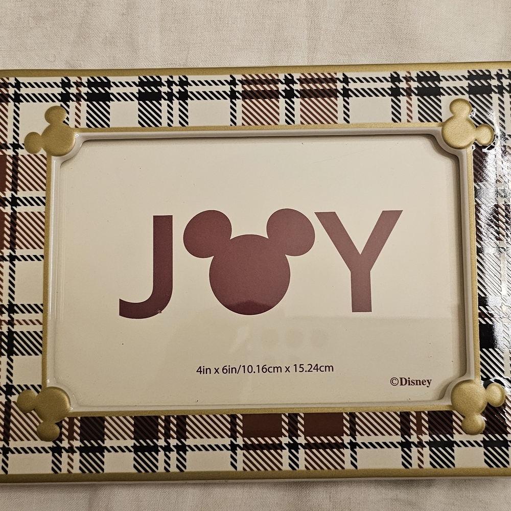 Disney Mickey Mouse Homestead "Joy" picture frame.
